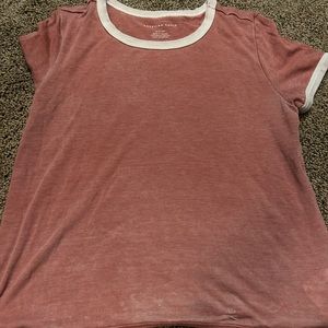 American Eagle cropped tee